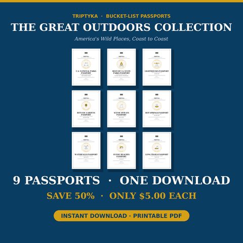 Outdoors bundle: every passport in the collection