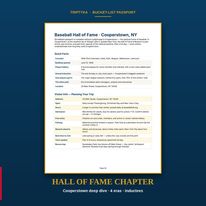Sample page: Hall of Fame bonus chapter